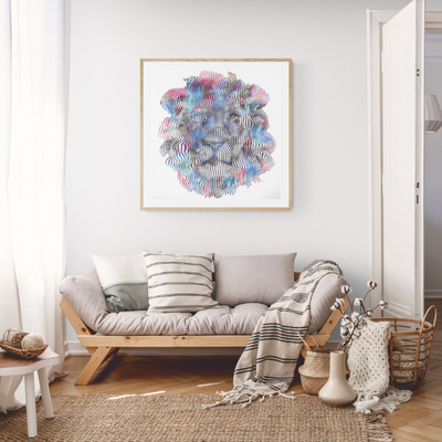 Optez pour des tableaux pop art d’animaux pour une décoration colorée et positive